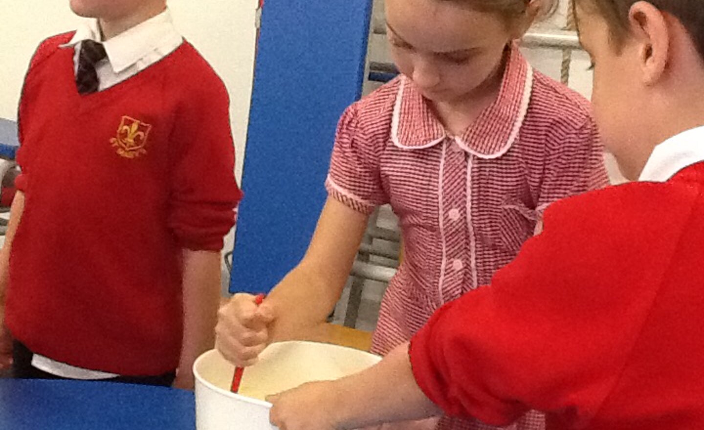 Image of Baking biscuits for Grandma